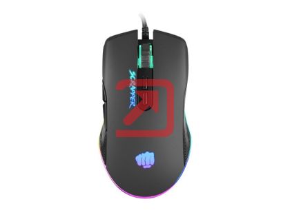 Мишка Fury Gaming Mouse Scrapper 6400DPI Optical With Software RGB Backlight