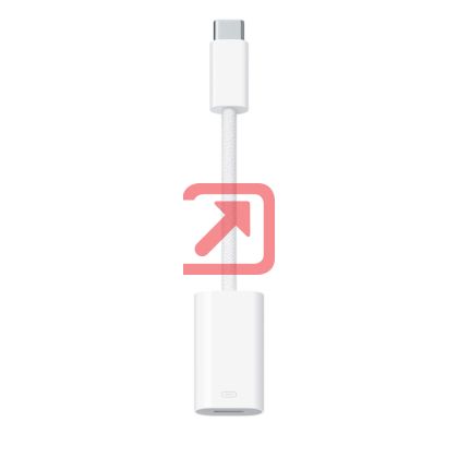 Кабел Apple USB-C to Lightning Adapter