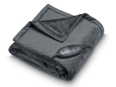 Термоподложка Beurer HD 74 Cosy Dark Gray Heated Overblanket, LE 2024