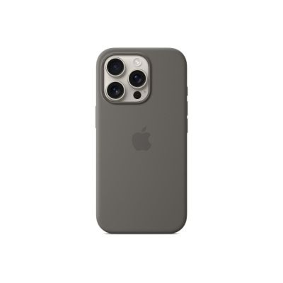 Калъф Apple iPhone 16 Pro Silicone Case with MagSafe - Stone Gray