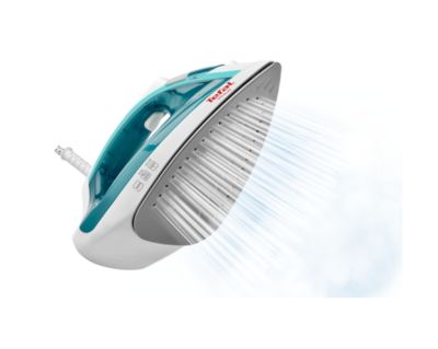 Ютия Tefal FV1710E0, Virtuo white & geen, 1800W - 0-20g/min - shot 80g/min - PTFE soleplate - water tank 200 ml - cord length 1,9 m