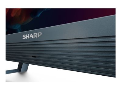 Телевизор Sharp 65FQ5EG, 65" QLED  GOOGLE TV, 4K Ultra HD 144Hz Quantum Dot 3840x2160 Aluminium Slim Frameless, AQUOS AI, DVB-T/T2/C/S/S2, 500 NIT, Active Motion 1400, HARMAN/KARDON, HDR10, Dolby Atmos, Dolby Vision, DTS:X, Google Assistant, HDMI eARC, Mi