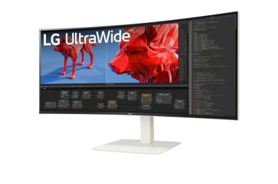 Монитор LG 38WR85QC-W, 37.5" UltraWide AG , Curved 21:9 IPS Panel, 1 ms (GtG), 1000:1, 450 cd/m2, WQHD+ (3840x1600), HDR600, DCI-P3 98% , AMD FreeSync, NVIDIA G-SYNC, 144Hz, USB Type-C, RJ45, Speacers 7Wx2, HDMI, DisplayPort, KVM, PBP, PIP, Tilt, Black