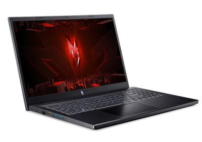 Лаптоп Acer Nitro V15,  ANV15-51-98T8, Intel Core 9-13900H(up to 5.40 GHz, 24MB), 15.6" FHD (1920X1080) IPS 165Hz, 1*16GB DDR5 5200MHz, (1 slot free), 1024GB PCIe NVMe SSD, GeForce RTX 4060 8GB GDDR6, Lan, WiFi AX, BT.5.2, HD Cam, KB Backlit, No OS, Black