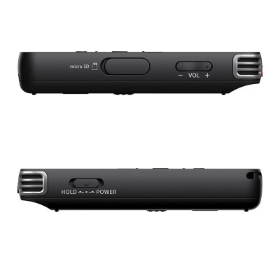 Диктофон Sony ICD-PX470, 4GB, stereo, Memory card slot micro SD, Direct USB, black