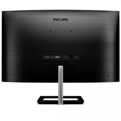 Монитор Philips 325E1C/00, 31.5", Curved 1500R, VA, WLED, 2560x1440@75Hz, 4ms GTG, 250cd/m2, 3000:1, Mega Infinity DCR, FreeSync/Adaptive Sync, FlickerFree, Low Blue Mode, Tilt, D-SUB, HDMI, DP