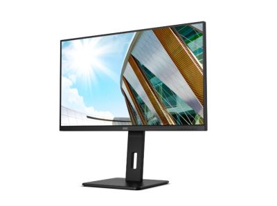 Монитор AOC U32P2, 31.5" VA WLED, 3840x2160@60Hz, 4ms GtG, 350cd m/2, 3000:1, 50M:1 DCR, Adaptive Sync, FlickerFree, Low Blue Light, 3Wx2, Tilt, Height Adjust, Pivot, Swivel, 2xHDMI, DP, USB hub