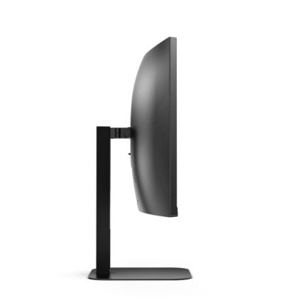 Монитор AOC CU34V5C/BK, 34" Curved 1500R VA WLED, 3440x1440@100Hz, 4ms GtG, 1ms MPRT, 300cd m/2, 3000:1, 20M:1 DCR, Adaptive Sync, FlickerFree, Low Blue Light, 5Wx2, Tilt, Height Adjust, Swivel, HDMI, DP, USB hub