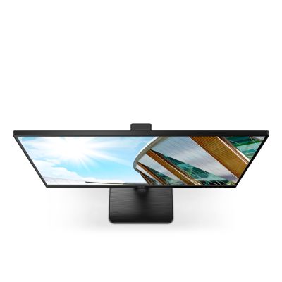 Монитор AOC Q27P2Q, 27" IPS WLED, 2560x1440@75Hz, 4ms GtG, 300cd m2, 1000:1, DCR 50M:1, FlickerFree, Low Blue Light, 2Wx2, Tilt, Height Adjust, Pivot, Swivel, D-SUB, HDMI, DP, USB hub