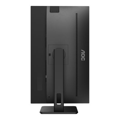 Монитор AOC Q27P2Q, 27" IPS WLED, 2560x1440@75Hz, 4ms GtG, 300cd m2, 1000:1, DCR 50M:1, FlickerFree, Low Blue Light, 2Wx2, Tilt, Height Adjust, Pivot, Swivel, D-SUB, HDMI, DP, USB hub