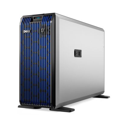 Сървър Dell PowerEdge T360, Chassis 8 x 3.5 HotPlug, Intel Xeon E-2414, 16GB DDR5 UDIMM, 1x480GB SSD SATA RI, Bezel, Broadcom 5720 Dual Port 1Gb On-Board LOM, PERC H355 Adapter,  Full Height, iDRAC9 Basic 16G, Dual 700W Titanium, 3Y Basic Onsite
