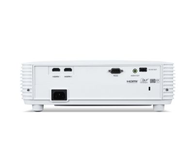 Мултимедиен проектор Acer Projector H6815GTV, DLP, 4K UHD (3840x2160), 4000 ANSI Lm, 50 000:1, 1.1x, 2xHDMI, USB Type A, RS232, PC Audio 3.5mm mini jack, DC Out 5V/1.5A, Google TV dongle included, Lamp life up to 20 000h, 3W Speaker, Bag, 2.88Kg, White