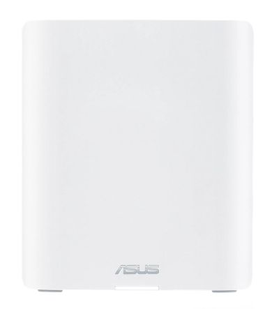 Меш система Asus Mesh WiFi system, ZenWiFi BT8 1PK, BE14000, Tri-Band, coverage up to 280m2, Tri-Core 1.8GHz CPU, 128MB/1GB Flash/RAM, 2.5G dual-port, Smart Home Master SSIDs, AiProtection Pro, Adaptive QoS, VPN server/client, IPTV, OFDMA, AiMesh,White