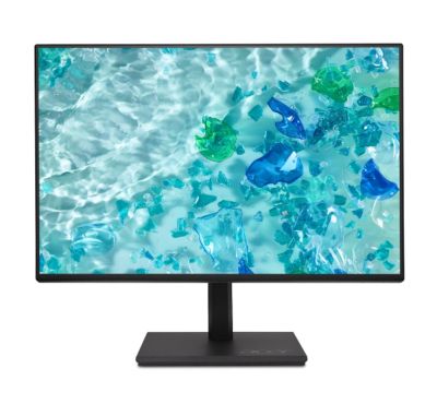 Монитор Acer Vero B247YGbmiprzx, 23.8" IPS LED, ZeroFrame FHD (1920x1080) AG, 4ms (GTG), 120Hz, 100M:1, 1500:1, 250nits, 99% sRGB, HDMI, VGA, DP, USB3.2x4 USB-B(1up 4down), Speakers 2x2W, Audio In/Out, ERGOstand, TUV, Energy Efficiency Class C, VESA, Blac