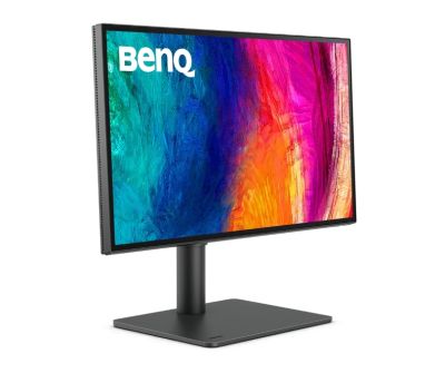 Монитор BenQ PD2506Q  25" IPS, 2560x1440 WQHD, 95% P3, DisplayHDR 400, Uniformity, KVM, MST Daisy Chain, USB-C 65W Power Delivery, HDMI, DP, HAS, eye-care, Factory Calibration, Calman Certification, Panetone Validation, 4-side edge to edge, USB Hub, eye-c