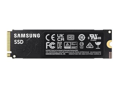 Твърд диск Samsung SSD 990 EVO 2TB PCIe 4.0 NVMe 2.0 M.2 V-NAND TLC, 256-bit Encryption, Read 5000 MB/s Write 4200 MB/s
