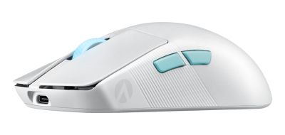 Мишка Asus ROG Harpe Ace Aim Lab Edition Gaming Mouse, 54 g Ultra-Lightwieght, Connectivity (2.4GHz RF, Bluetooth, Wired), 36K DPI Sensor, 5 Programmable Buttons, ROG SpeedNova, Esports & FPS Gaming