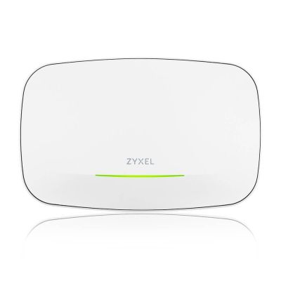 Аксес-пойнт ZyXEL NWA110BE BE6500 2x2 MU-MIMO, Dual Radio 2.4 and 5 or 6GHz, 1 x 2.5G LAN Ports, PoE+ (802.3at), Standalone/Nebula Cloud Managed Excluding Power Adapter
