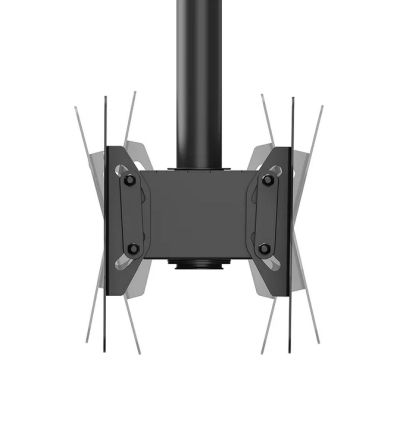 Стойка Neomounts Back-to-Back Screen Ceiling Mount (Height: 106-156 cm)