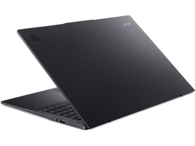 Лаптоп Acer Swift 16 AI, SF16-51-99ND, Intel Core Ultra 9 288V, 16" 2.8K OLED (2880x1800) DCI-P3 100%, 32GB LPDDR5X 6400MHz on board, 1024GB PCIe NVMe SSD, Intel UMA, QHD Cam, WiFi 7, BT 6E, Backlit Kbd, Win 11 Home, Ice Black
