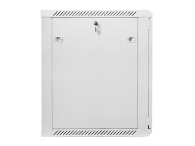 Комуникационен шкаф Lanberg rack cabinet 19" wall-mount 15U / 600x600 for self-assembly (flat pack), grey