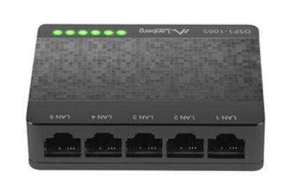 Комутатор Lanberg switch DSP1-1005 5-port, 1GB/s
