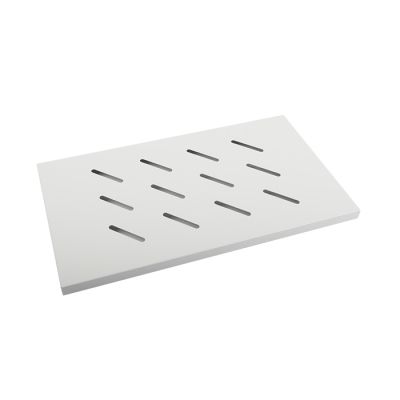 Аксесоар Lanberg 19" fixed shelf 1U / 496x280mm, max load capacity up to 120kg, grey