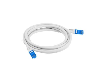 Кабел Lanberg patch cord CAT.6A FTP LSZH CCA 1m Fluke Passed, grey