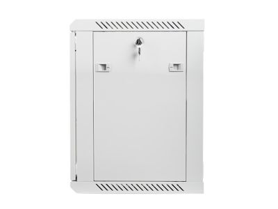 Комуникационен шкаф Lanberg rack cabinet 19" wall-mount 12U / 600x450 for self-assembly (flat pack), grey
