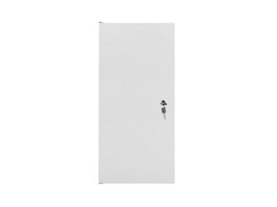 Комуникационен шкаф Lanberg rack cabinet 10" wall-mount 12U/280x310 for self-assembly with metal door grey (flat pack)