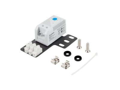Аксесоар Lanberg closed-loop thermostat 10A for rack cabinets with 19" ear and terminal block, grey
