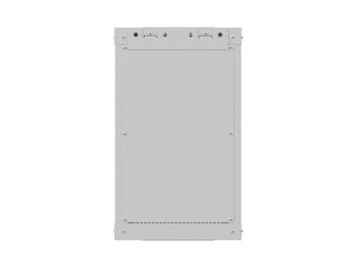 Комуникационен шкаф Lanberg rack cabinet 10" wall-mount 9U/300x300 (flat pack) with glass door grey