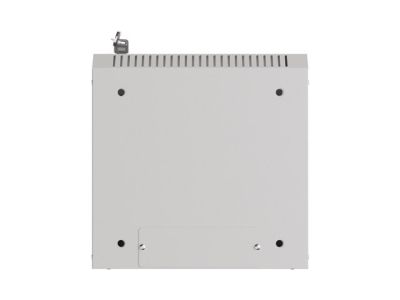 Комуникационен шкаф Lanberg rack cabinet 10" wall-mount 9U/300x300 (flat pack) with glass door grey