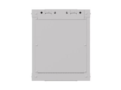 Комуникационен шкаф Lanberg rack cabinet 10" wall-mount 6U/300x300 (flat pack) with glass door grey