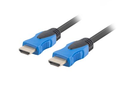 Кабел Lanberg HDMI M/M V2.0 cable 4K 15m CU, black