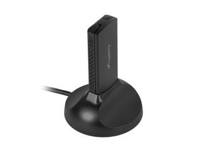 Адаптер Lanberg USB adapter wireless network card nc-3000-wi ax3000 tri-band 2x internal antennas