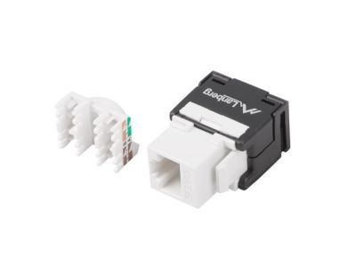 Конектор Lanberg keystone module toolless RJ45 180° UTP CAT.6a