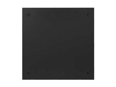 Комуникационен шкаф Lanberg rack cabinet 19" wall-mount 6U+3u/540x200 low-profile black (assembled)