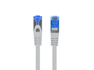 Кабел Lanberg patch cord CAT.6A FTP LSZH CCA 2m Fluke Passed, grey