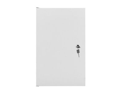Комуникационен шкаф Lanberg rack cabinet 10" wall-mount 9U / 280x310 self-assembly flat pack with metal door, grey