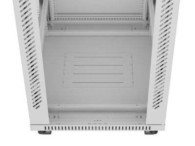 Комуникационен шкаф Lanberg rack cabinet 19" free-standing 42U/600x800 (flat pack) with glass door lcd grey v2