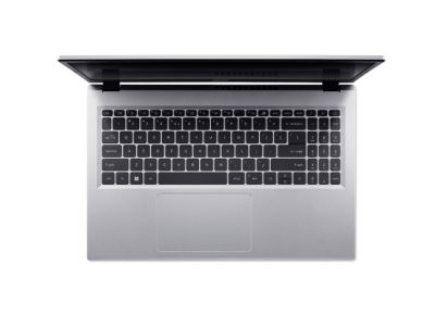 Лаптоп Acer Aspire Go 15, AG15-71P-72V9, Intel Core i7-13620H (up to 4.90GHz, 24MB), 15.6" FHD (1920x1080) IPS slim bezel LCD, 1*16GB DDR5 4600MHz (1 slot free), 512GB PCIe NVMe SSD, Intel UMA, FHD Cam, WiFi 6E, BT 6E, Kbd, No OS, Pure Silver