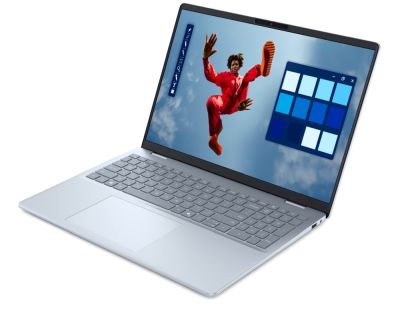 Лаптоп Dell 16 Plus DB16250, Intel Ultra 7 258V (47 TOPS NPU, 8 cores, up to 4.8 GHz), 16.0" FHD+ (1920x1200) Touch WVA 300nits, 32 GB: LPDDR5x, 8533 MT/s (onb), 1TB M.2 SSD, Intel Arc, FHD Cam and Mic, Wi-Fi 7, FPR, Backlit Kb, Win11 Pro, Ice Blue, 3Y CI