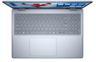 Лаптоп Dell 16 Plus DB16250, Intel Ultra 9 288V (48 TOPS NPU, 8 cores, up to 5.1 GHz), 16.0" 2.5K (2560x1600) WVA/IPS 300nits AG, 32 GB: LPDDR5x, 8533 MT/s (onb), 2TB M.2 SSD, Intel Arc, FHD Cam and Mic, Wi-Fi 7, Backlit Kb, Win11 Pro, Ice Blue, 3Y CI