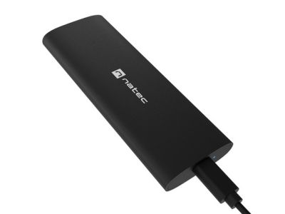 Кутия за твърд диск Natec External SSD Enclosure Rhino M.2 NVME Lite USB-C 3.1 GEN 2 Aluminium