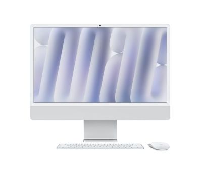 Настолен компютър - всичко в едно Apple IMAC 24 SILVER/10C CPU/10C GPU/16GB/256-ZEE