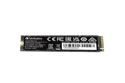 Твърд диск Verbatim Vi5000 Internal PCIe NVMe M.2 SSD 2TB