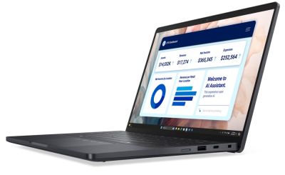 Лаптоп Dell Pro 13 Premium PA13250, Intel Ultra 5 236V (40 TOPS NPU, 8cores, up to 4.7 GHz), 13.3