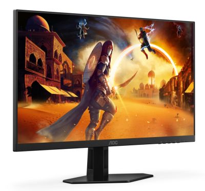 Монитор AOC 27G4XE, 27" IPS WLED, 1920x1080@180Hz, 1ms GtG, 0.5ms MPRT, 300cd m/2, 1000:1, 80M:1 DCR, Adaptive Sync, FlickerFree, Low Blue Mode, 2Wx2, Tilt, 2xHDMI, DP