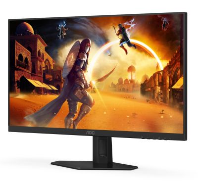 Монитор AOC 27G4XE, 27" IPS WLED, 1920x1080@180Hz, 1ms GtG, 0.5ms MPRT, 300cd m/2, 1000:1, 80M:1 DCR, Adaptive Sync, FlickerFree, Low Blue Mode, 2Wx2, Tilt, 2xHDMI, DP